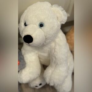 Build A Bear 12” Polar Bear Blue Eyes